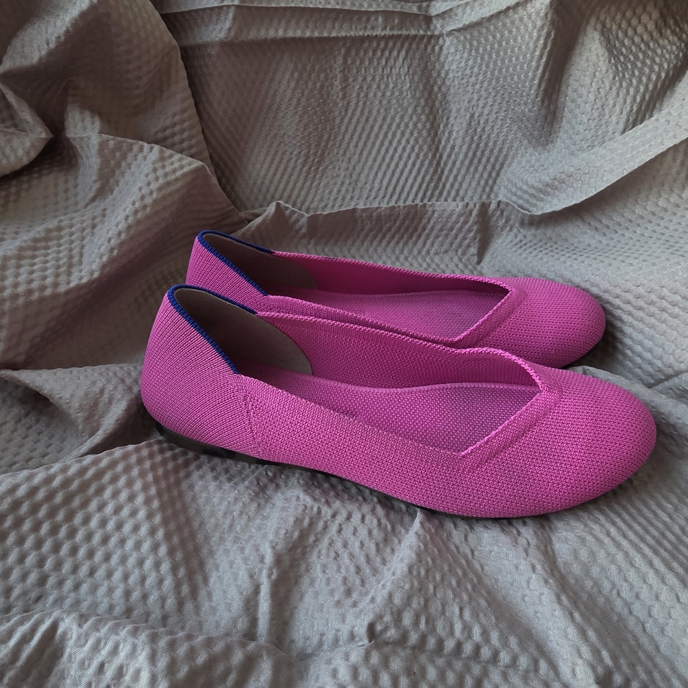 Rothy's Women's Pink Flats - Picture 5 of 8